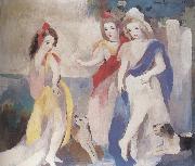 Three girl